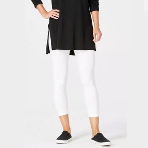 J.Jill Pima Capri Leggings stretch soft pants S. L